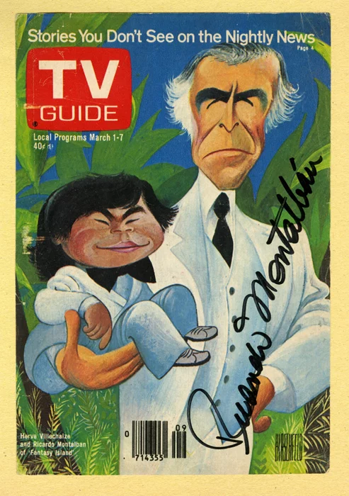 Ricardo Montalban autograph