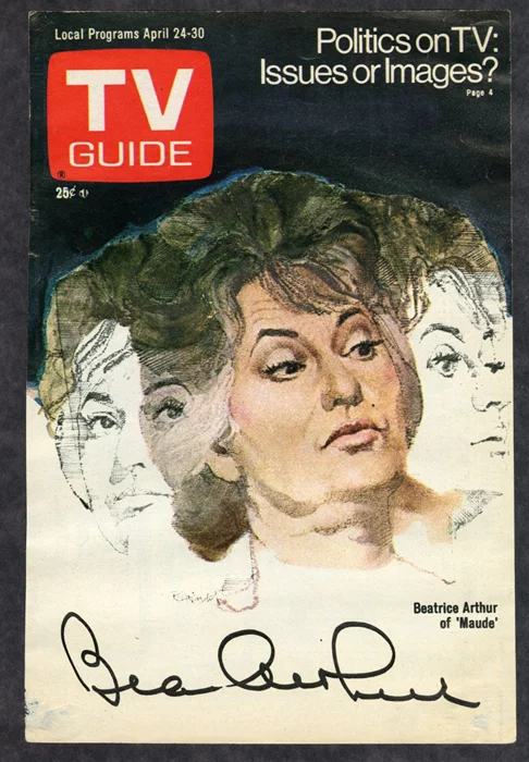 Bea Arthur autograph