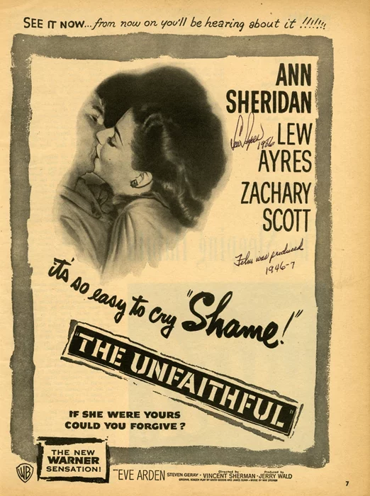 Lew Ayres autograph