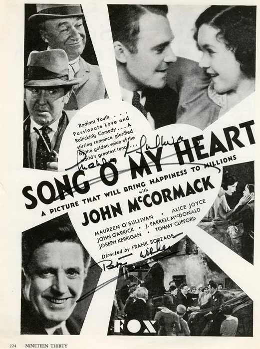 Maureen O'Sullivan autograph