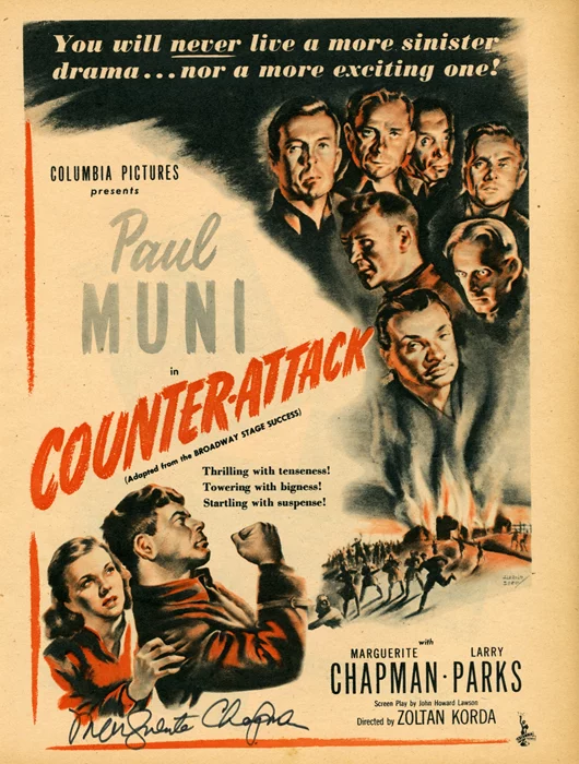 Marguerite Chapman autograph