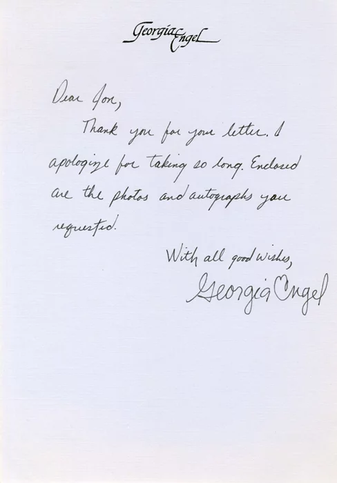 Georgia Engel autograph
