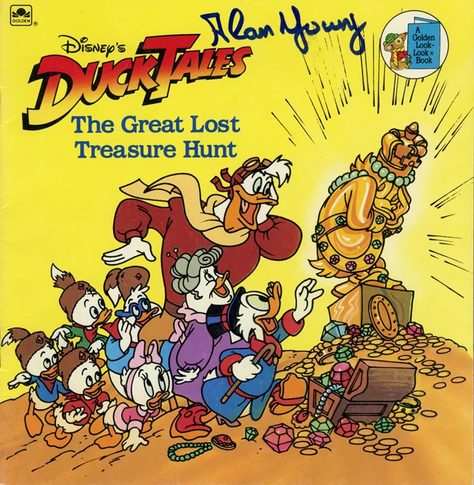 Alan Young autograph