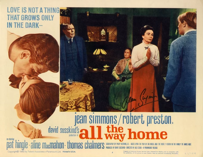 Jean Simmons autograph