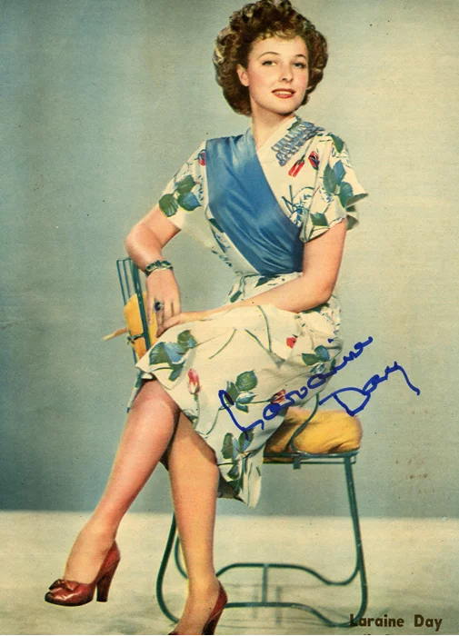 Laraine Day autograph