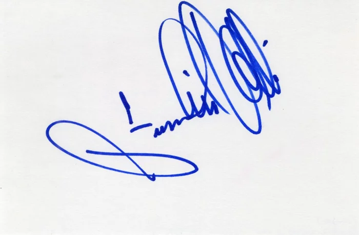 Frankie Valli autograph