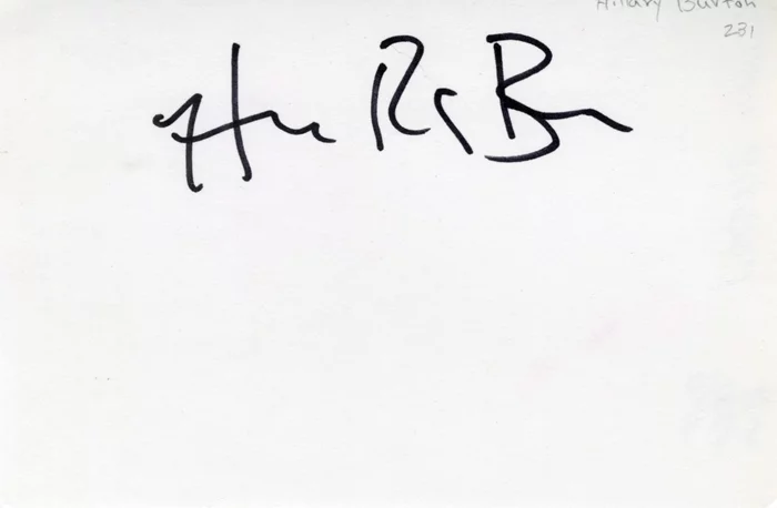 Hilarie Burton autograph