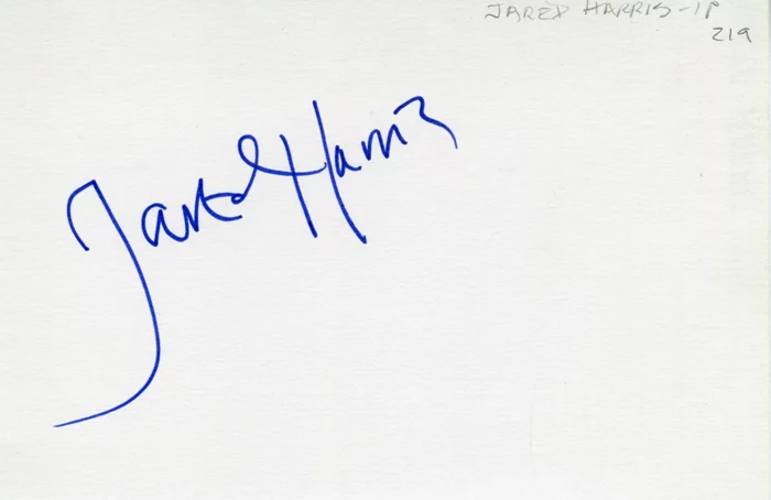 Jared Harris autograph