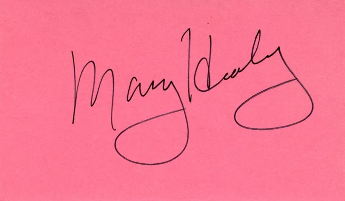 Mary Healy autograph
