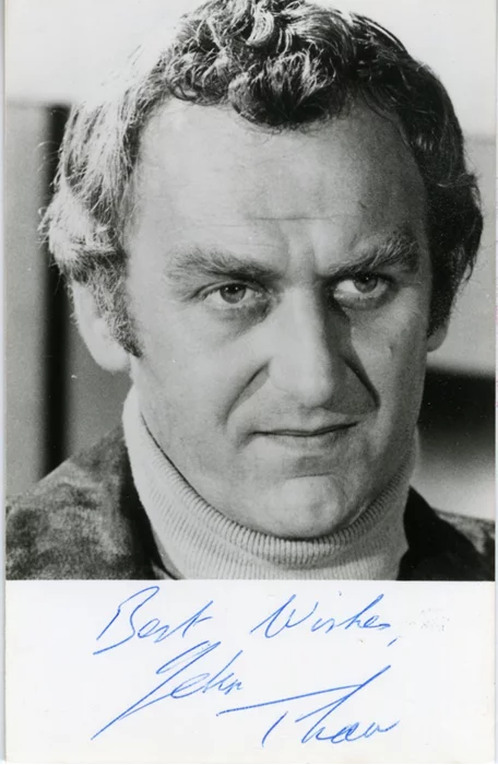 John Thaw autograph