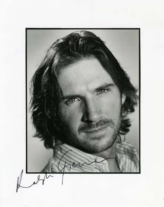 Ralph Fiennes autograph