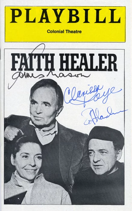 James Mason autograph