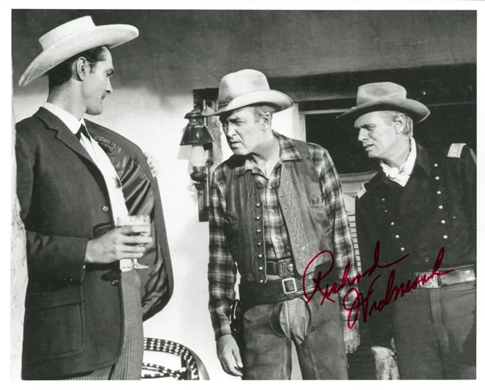 Richard Widmark autograph