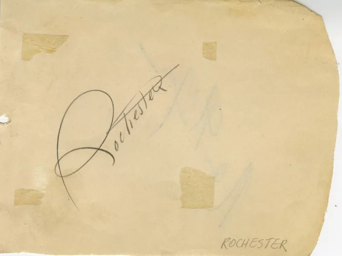 Eddie Rochester Anderson autograph