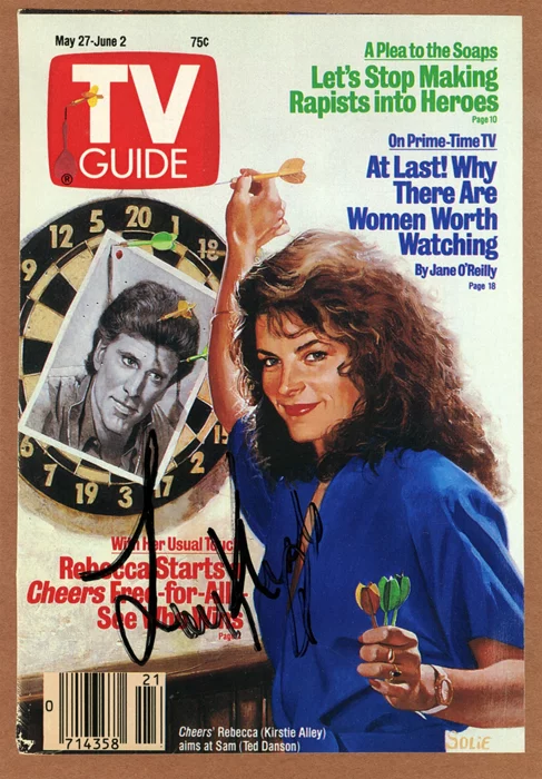 Kirstie Alley autograph