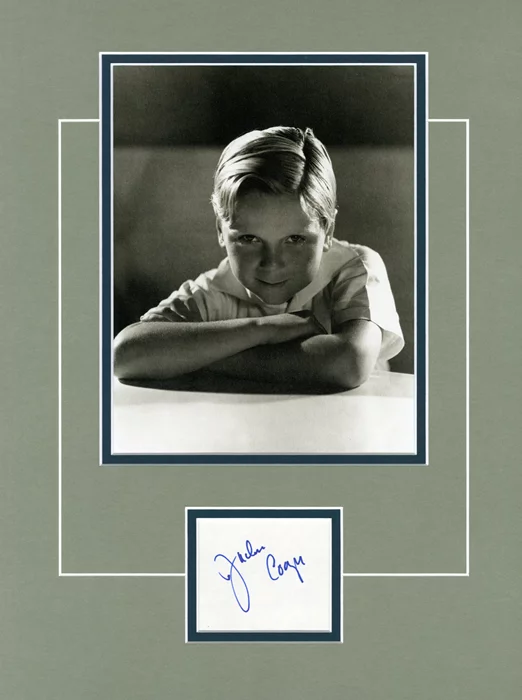 Jackie Cooper autograph