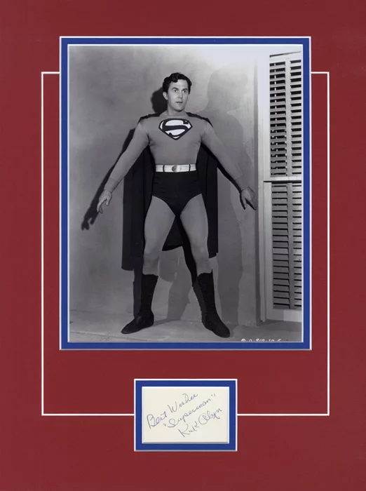 Kirk Alyn autograph