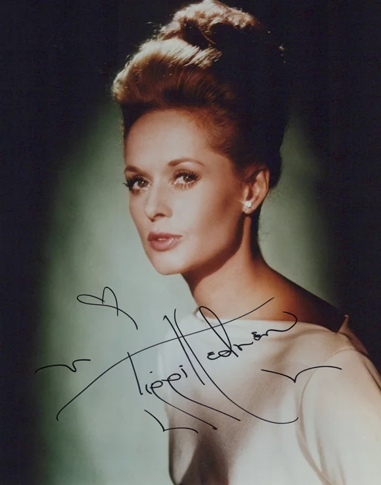 Tippi Hedren autograph