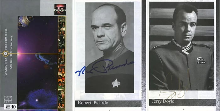 Star Trek autograph