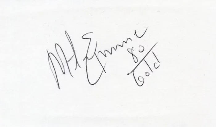 Mike Eruzione autograph