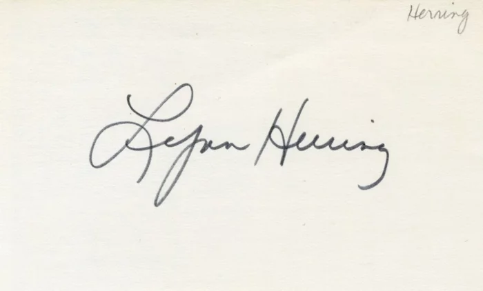 Lynn Herring autograph
