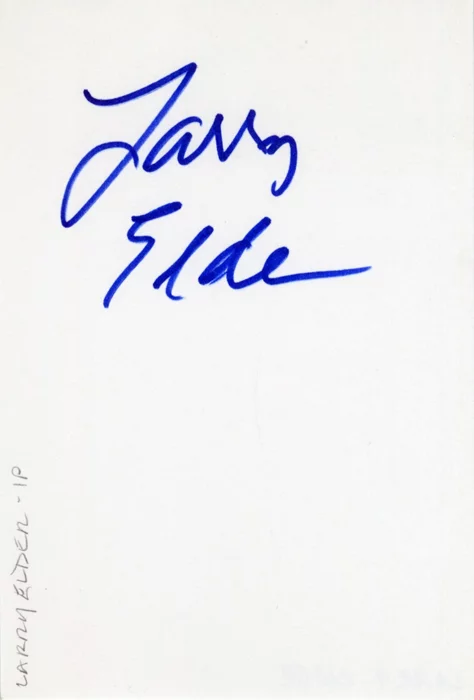 Larry Elder autograph