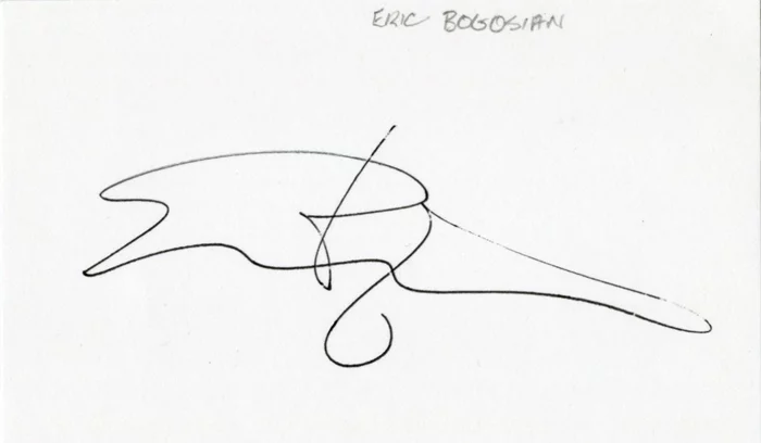 Eric Bogosian autograph