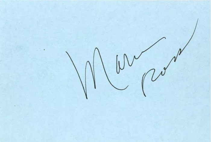 Marion Ross autograph