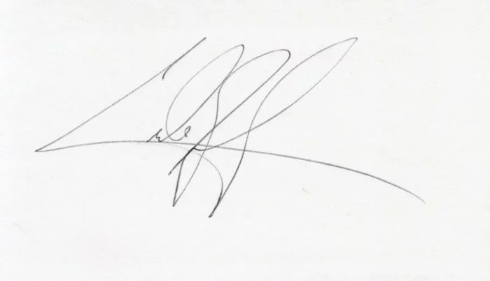 Cuba Gooding, Jr. autograph