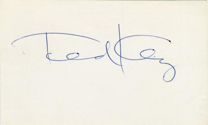 Ted Key autograph
