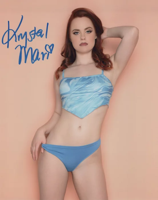 Krystal Mari autograph