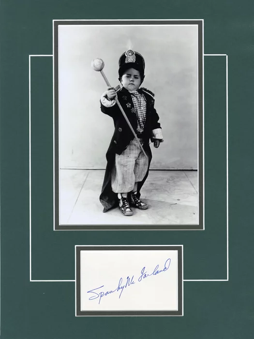 Spanky McFarland autograph