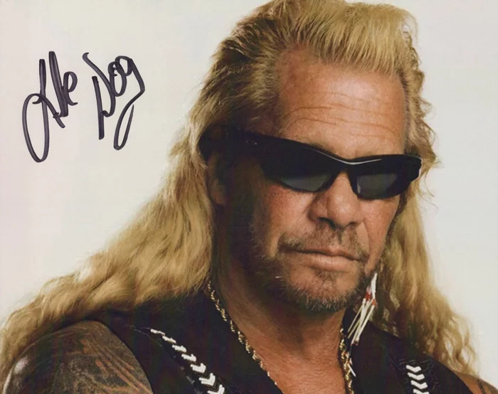 Dog The Bounty Hunter autograph