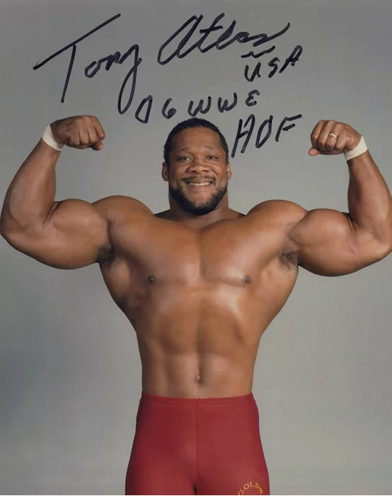 Tony Atlas autograph