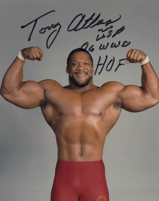 Tony Atlas autograph