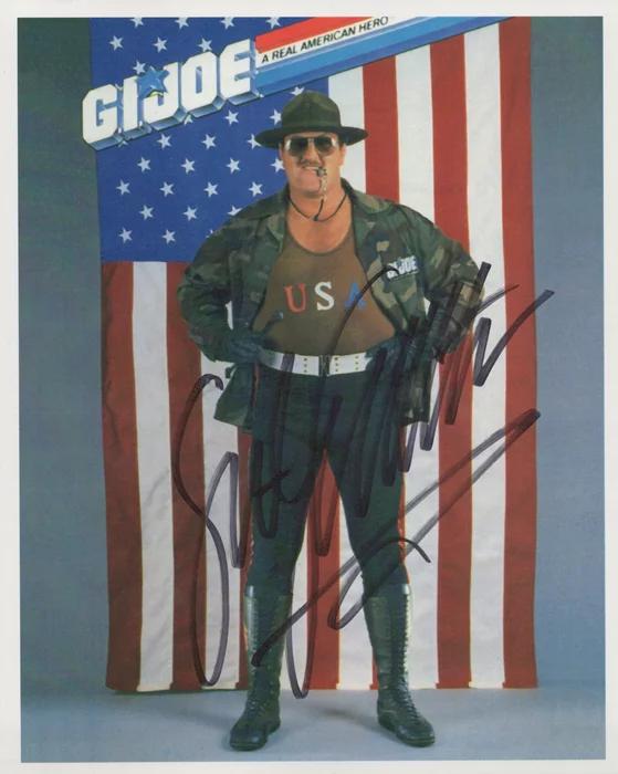 Sgt. Slaughter autograph
