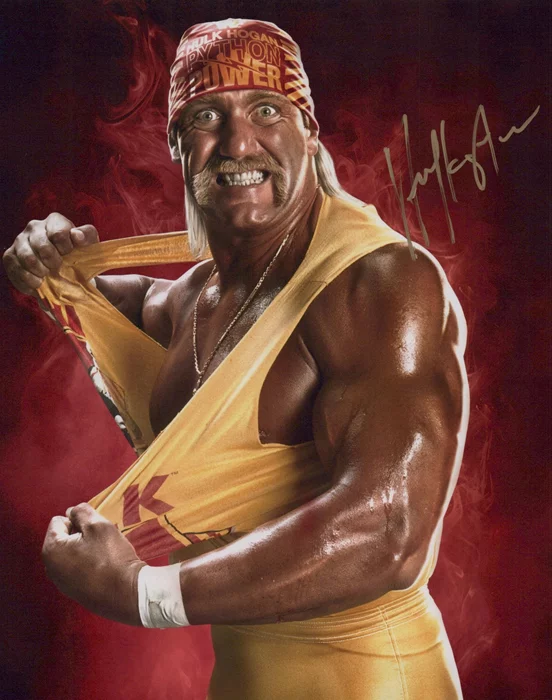 Hulk Hogan autograph