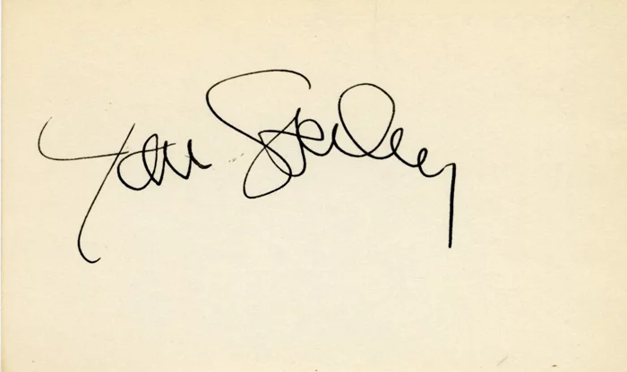 Jan Sterling autograph
