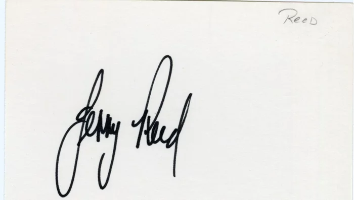Jerry Reed autograph