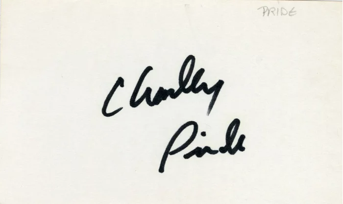 Charley Pride autograph