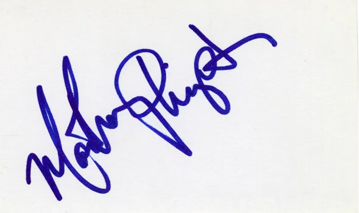 Martha Plimpton autograph