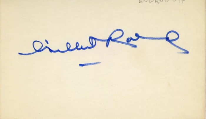 Gilbert Roland autograph