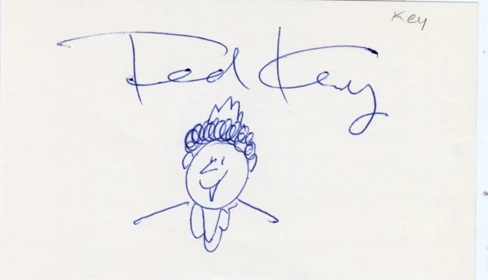 Ted Key autograph
