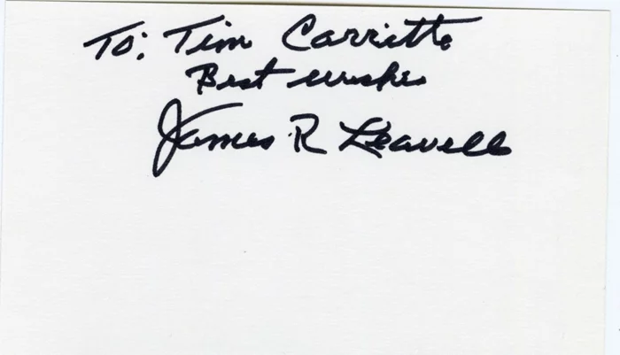 James Leavelle autograph