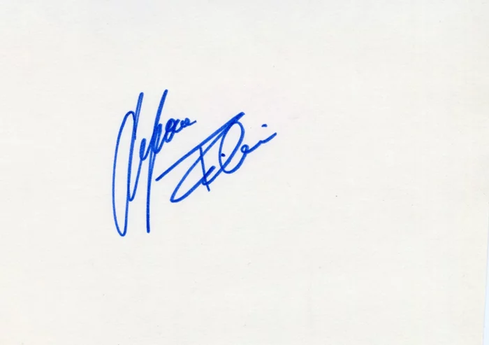 Alfonso Ribiero autograph