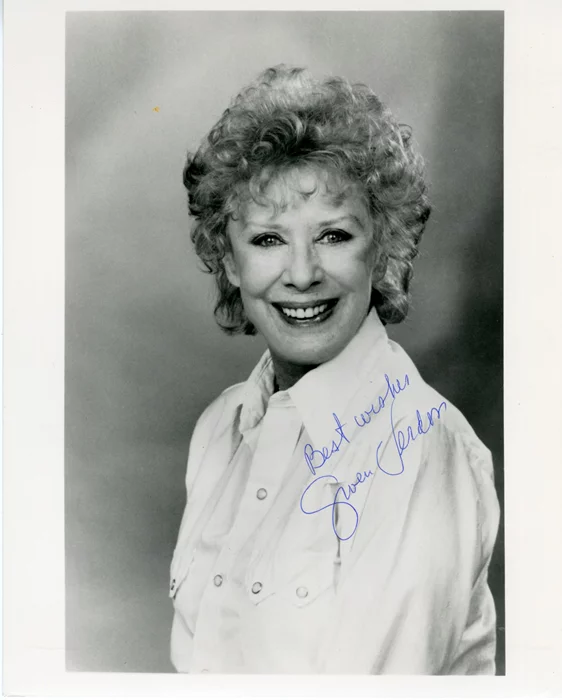 Gwen Verdon autograph