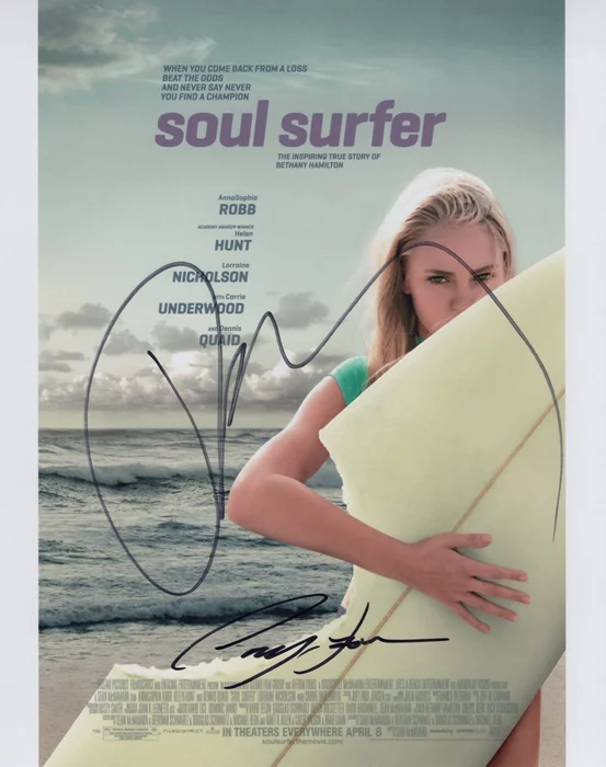 Soul Surfer autograph