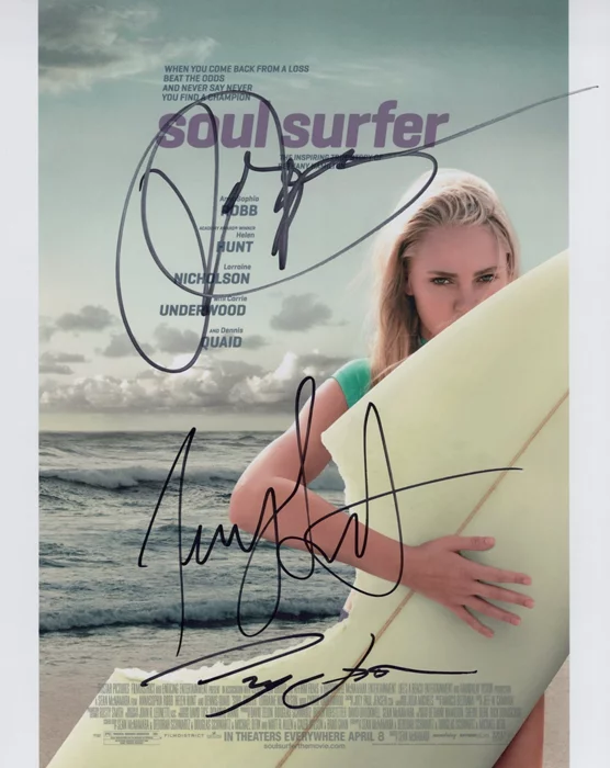 Soul Surfer autograph