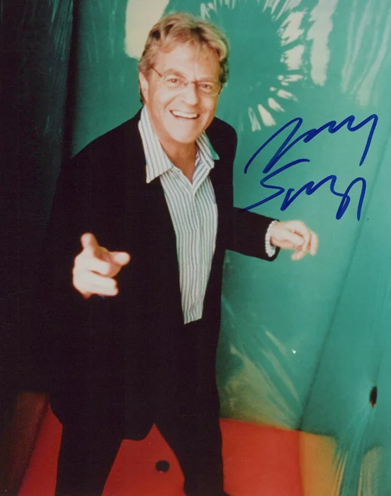 Jerry Springer autograph