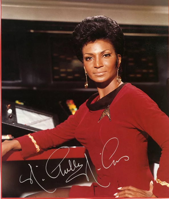 Nichelle Nichols autograph
